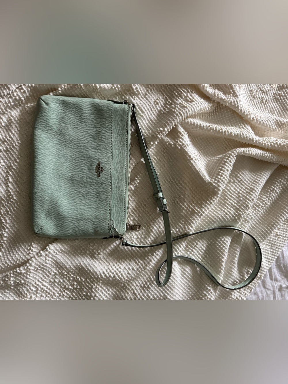 Coach Mint Leather Crossbody Bag